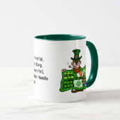 Couette Irlandaise & Mug Leprechaun Avec Bénédicti (Devant droit)
