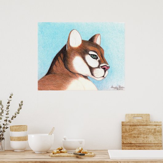 Cougar #2 poster (Keuken)