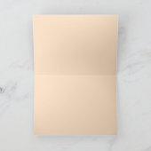Cougar avec une carte de voeux (Intérieur)