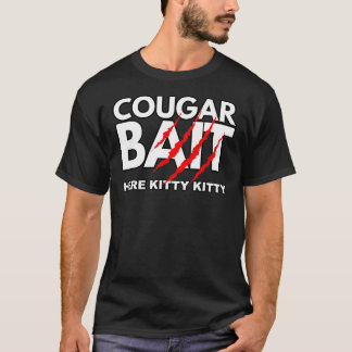 Cougar Bait Funny Halloween Costume Older Woman Yo T-shirt