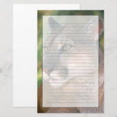 Cougar, Californië Briefpapier (Voorkant / Achterkant)