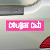 Cougar Cub Bumpersticker (Op auto)