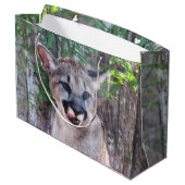 Cougar Cub Grand sac cadeau (Dos Angle)