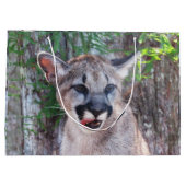 Cougar Cub Large Gift Bag Groot Cadeauzakje (Achterkant)