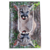 Cougar Cub Sac cadeau petit ou moyen (Dos)