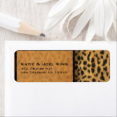 Cougar designer étiquettes (En situation)