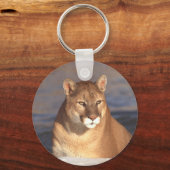 Cougar Face Sleutelhanger (Voorkant)