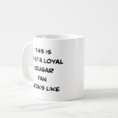 cougar fan , loyaal koffiemok (Voorkant links)