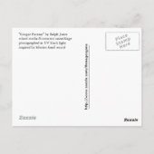 Cougar Fantasy Briefkaart (Achterkant)