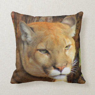 Cougar / Florida Panther / Mountain Lion - Pillow Kussen