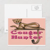 Cougar Hunter Briefkaart (Voorkant / Achterkant)