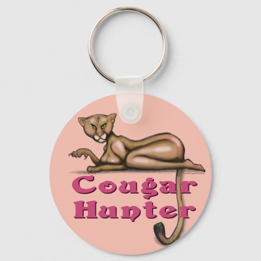 Cougar Hunter Sleutelhanger (Voorkant)