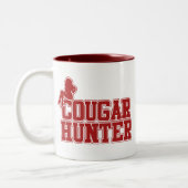 Cougar Hunter Tweekleurige Koffiemok (Links)