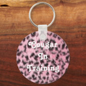 Cougar in opleiding sleutelhanger (Voorkant)