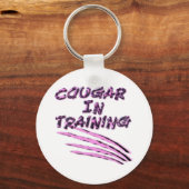 Cougar in training-2-Sleutelhanger Sleutelhanger (Voorkant)