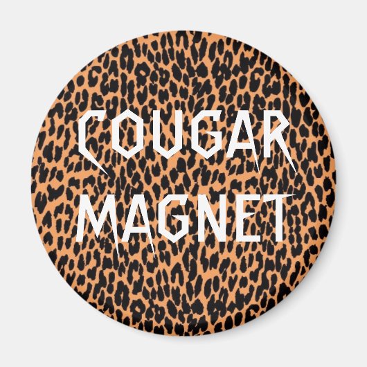 Cougar Magnet Magneet (Voorkant)
