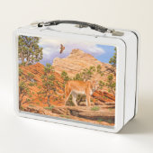 Cougar Mountain Lion in Zion National Park (Achterkant)