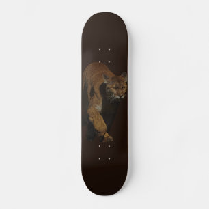 Cougar Mountain Lion Wild Cat Skateboard