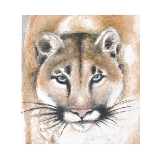cougar notitieblok (Voorkant)