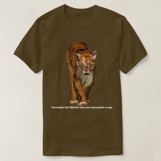Cougar of Mountain Lion of Puma T-shirt