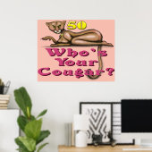 Cougar op 50 Poster (Thuiskantoor)