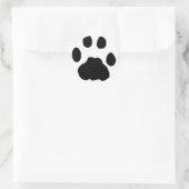 COUGAR PAW PRINT RONDE STICKER (Tas)