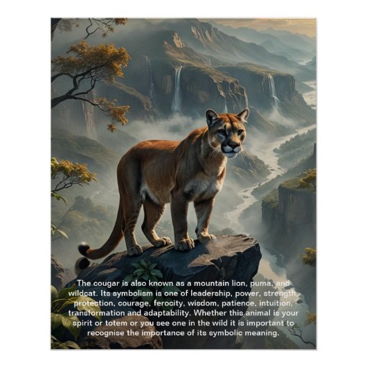 Cougar Perfect Poster (Voorkant)