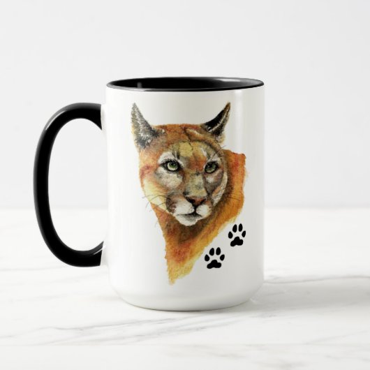 Cougar, Puma, Mountain Lion Animal Tracvel M Mok (Links)
