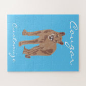Cougar Puma Mountain Lion Thunder_Cove Legpuzzel (Horizontaal)