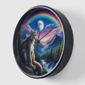 Cougar Rainbow Mountain View Horloge (Angle)