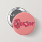 Cougar Ronde Button 5,7 Cm (Voorkant /achterkant)