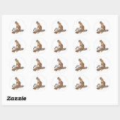 Cougar Ronde Sticker (Vel)