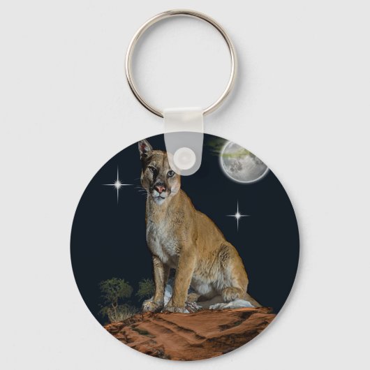 Cougar Sleutelhanger (Voorkant)