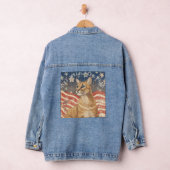 Cougar sterren en strepen denim jacket (Hangar)