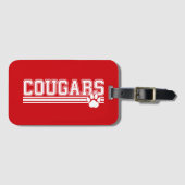 Cougars Bagagelabel (Voorkant (horizontaal))