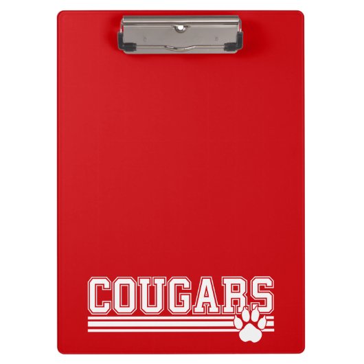 Cougars Klembord (Voorkant)