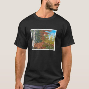 Cougars leeuwen van de bergdieren in de wereld t-shirt