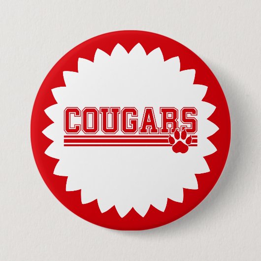 Cougars Pin Button (Voorkant)
