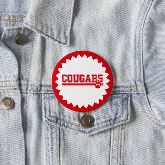 Cougars Pin Button (In situ)