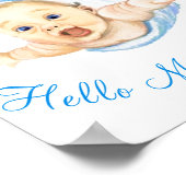 Coulée portant Baby Poster Peinture (Coin)