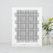 COULER VOTRE PROPRE Page de coloriage en plaid (Debout devant)