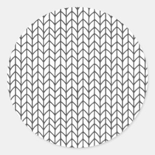 COULER VOTRE PROPRE Tricot Stickers ronds