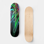 Couleur Abstrait Star Skateboard (Recto)