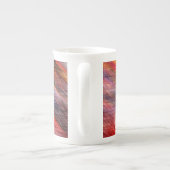 Couleur Abstraite coucher de soleil Mug (Dos)