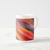 Couleur Abstraite coucher de soleil Mug (Devant droit)