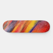 Couleur Abstraite coucher de soleil Skateboard col (Horz)