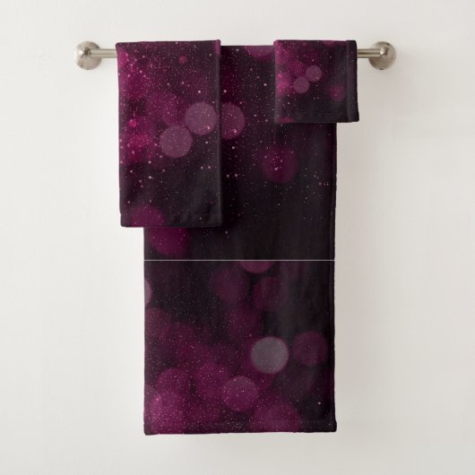 Couleur Abstraite de prune rouge moderne (En situation)