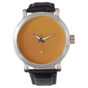 Couleur ambre de la montre pour hommes