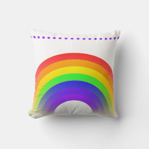 Couleur arc-en-ciel Design Jeter des oreillers