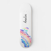 Couleur Arc en ciel Jaguar Skateboard (Recto)